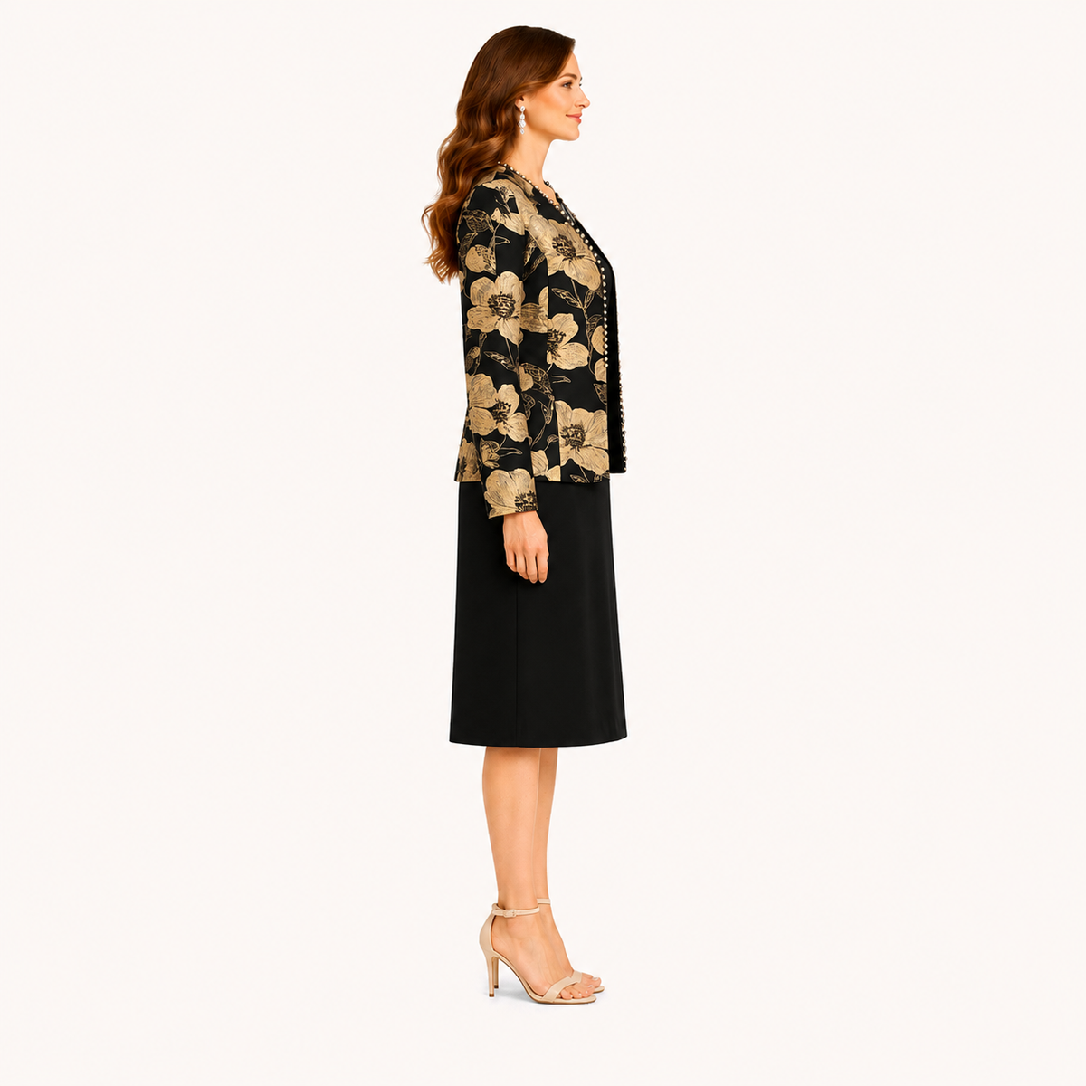 VESTIDO CON SACO MOD. 6124