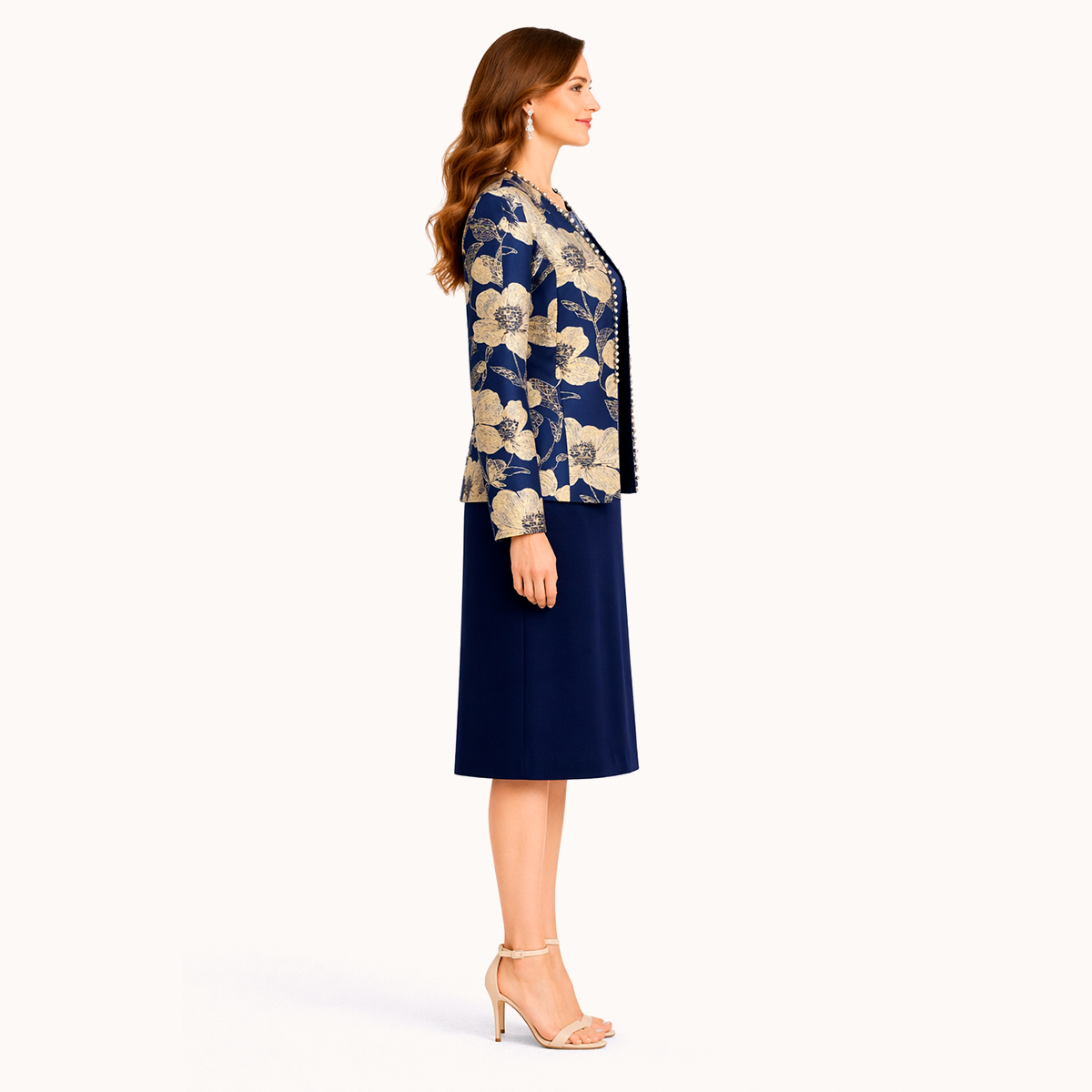 VESTIDO CON SACO MOD. 6124