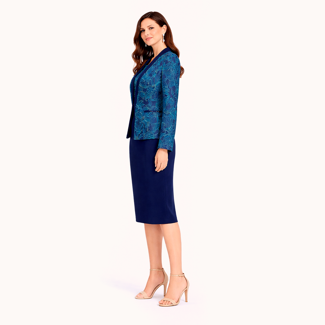 Vestido con saco Mod. 9193