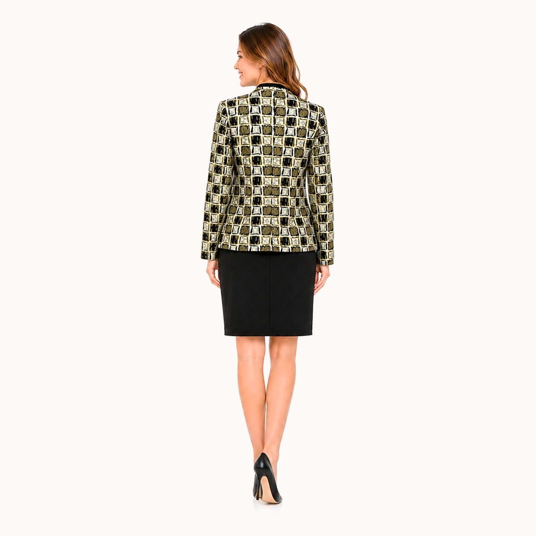 Vestido con saco Mod. 9195